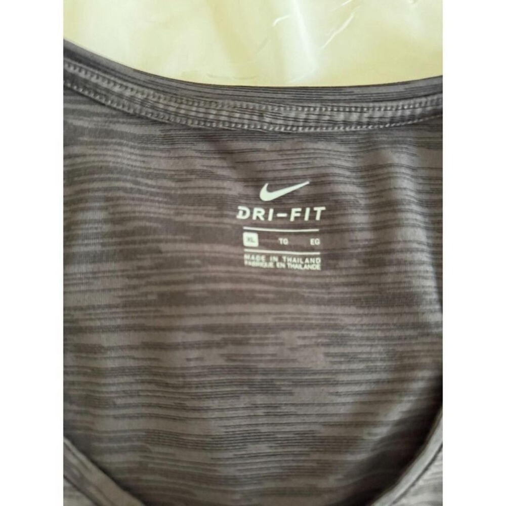 Nike Racerback Charcoal Miler Dri-FIT Yoga Tank - Size XL - Picture 5 of 6